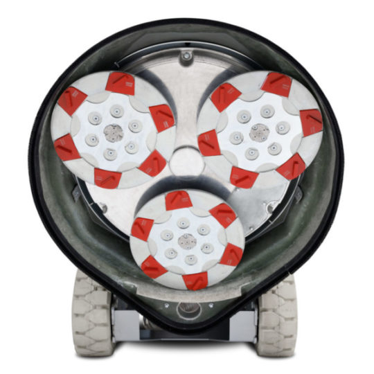 grinder heads with QC metals
