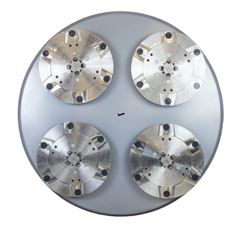 Trowel Shine pans for polishing