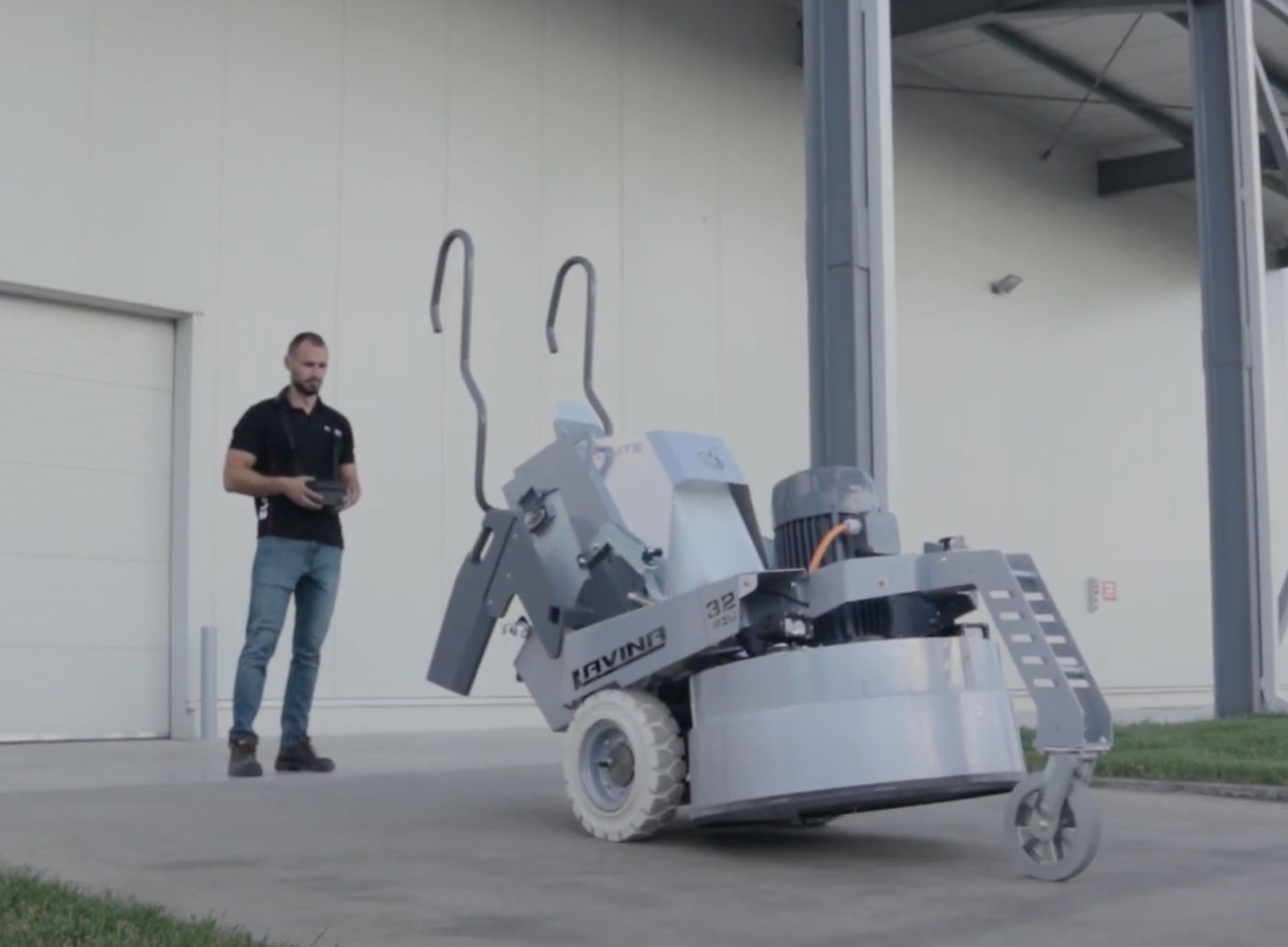 remote control floor grinder 32-inch