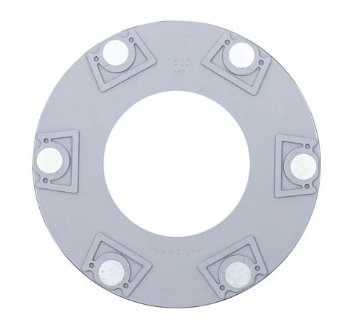 Ring back side with magnetic attachment