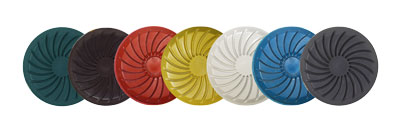 Spiral Resin Pads for Stone Polishing
