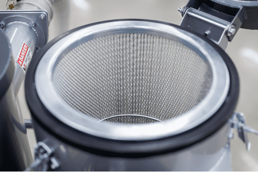 Conical filter