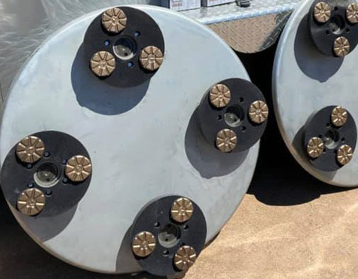 trowel pans for grinding and polishing