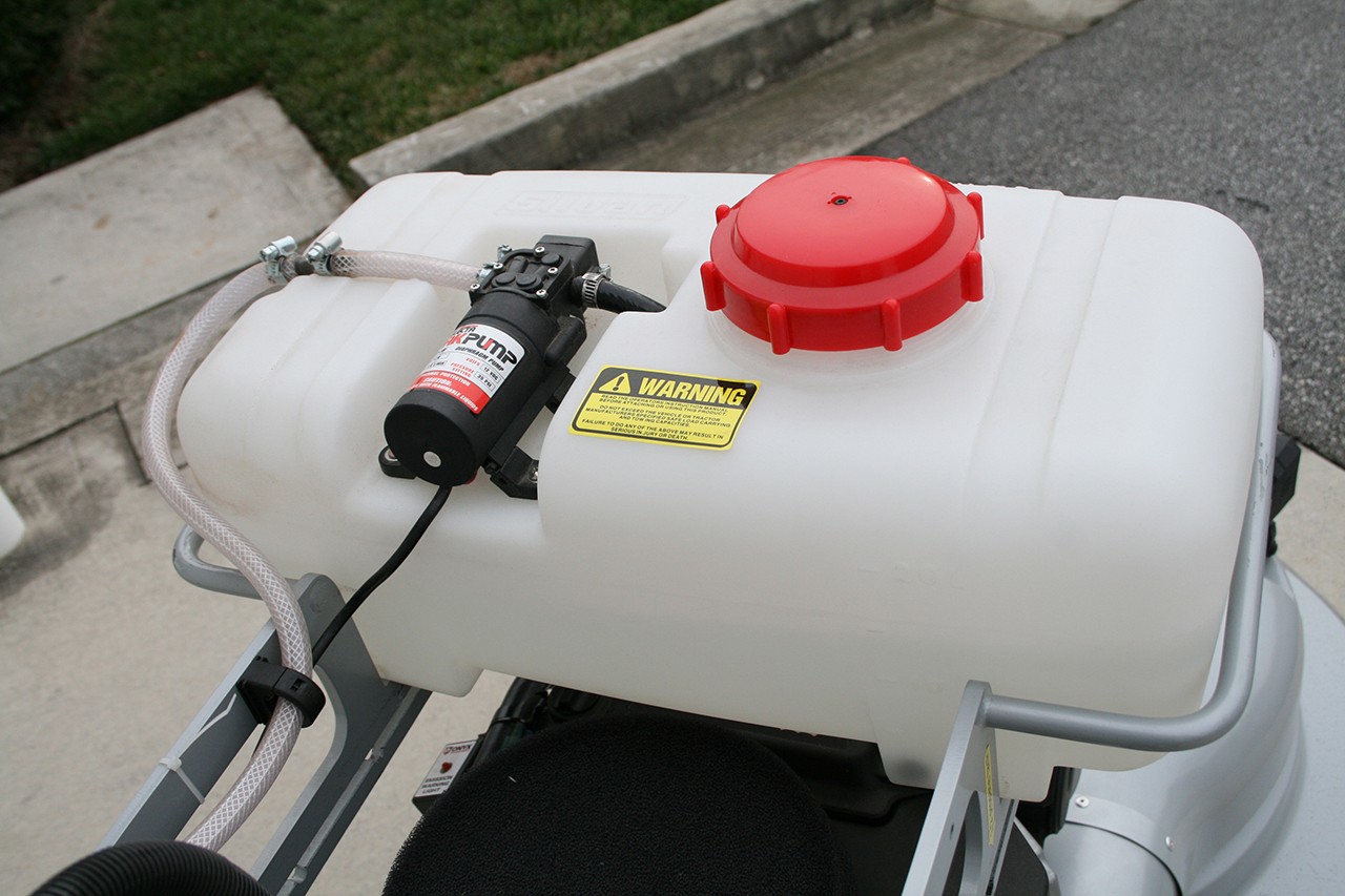 burnisher water tank