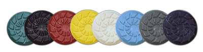 10 SA spirals pads for marble and granite 