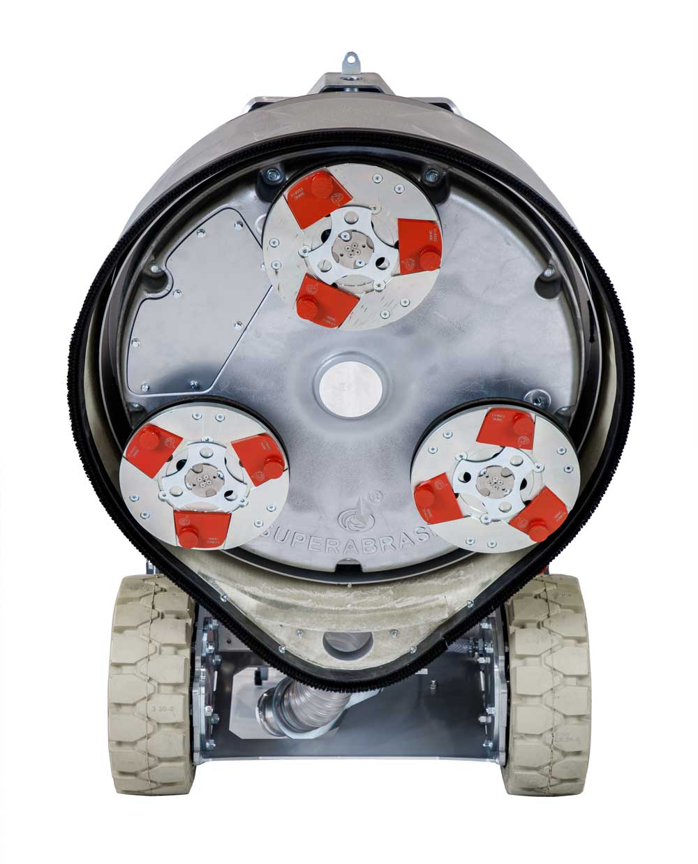 9" grinder heads with red metals