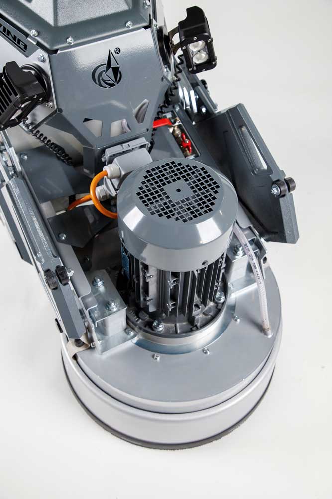 top view of motor on L20S7