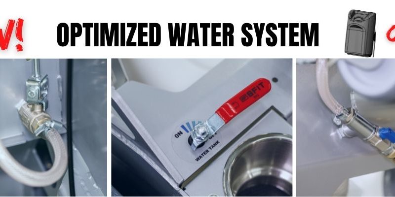 Lavina grinders water system