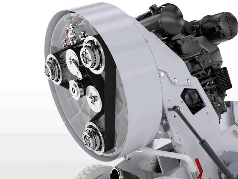 changing the belt on Lavina S7