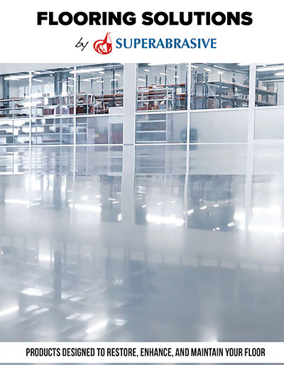 Suprashine pads for floor restoration and maintenance